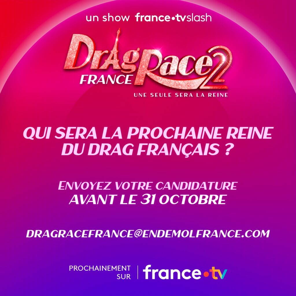 Annonce du casting pour Drag Race France 2