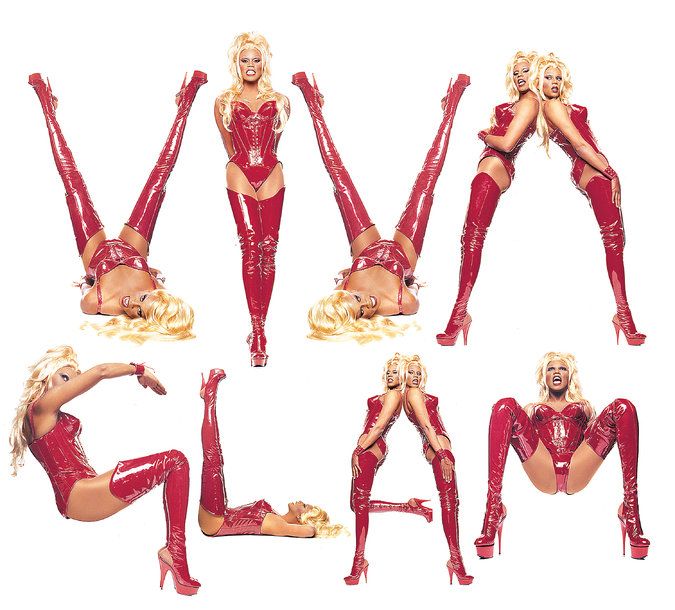 RuPaul dans la campagne publicitaire Viva Glam pour MAC Cosmetics